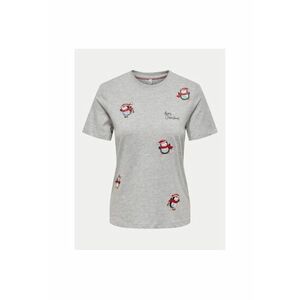 Tricou dama - 304494437 - Bumbac - Gri imagine