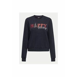 Bluza dama - 304494468 - Bumbac/Poliester reciclat - Albastru imagine