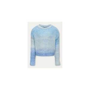 Pulover fete - 304503863 - Acril/Poliester reciclat - Albastru imagine