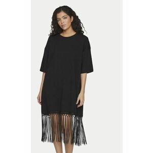 Rochie dama - 304767678 - Bumbac - Negru imagine