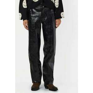 Pantaloni dama din piele ecologică imagine