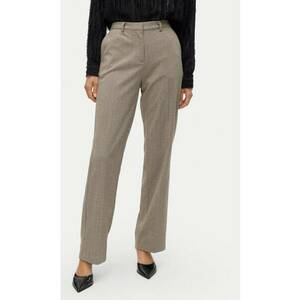 Pantaloni dama - 304868832 - Poliester reciclat - Bej imagine