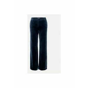 Pantaloni dama - 304767982 - Poliester - Albastru imagine