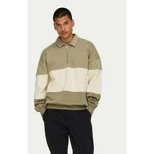 Bluza barbati - 304684852 - Bumbac/Poliester - Bej imagine