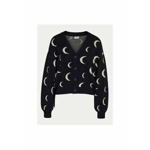 Cardigan dama - 304534720 - Viscoza/Poliester - Negru imagine