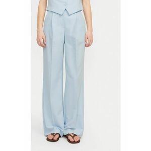 Pantaloni dama - 304703102 - Poliester/Viscoza - Albastru imagine