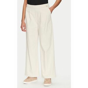 Pantaloni dama - 304784682 - Bumbac - Bej imagine