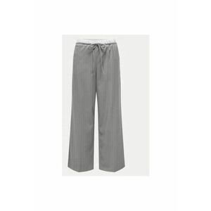 Pantaloni dama - 304204647 - Poliester/Viscoza - Gri imagine