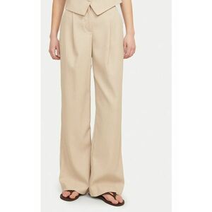 Pantaloni dama - 304703348 - Poliester - Bej imagine