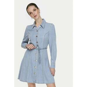 Rochie dama - 304913297 - Lyocell/Bumbac - Albastru imagine