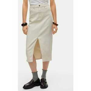 Fusta dama Bumbac - Bej imagine