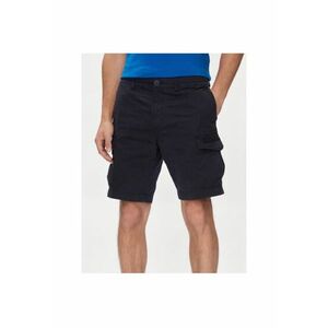 Pantaloni scurti barbati - 303757397 - Bumbac - Albastru imagine