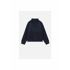 Hanorac sport copii cu fermoar - bumbac - bleumarin - pentru baieti imagine