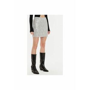 Fusta dama - 304518423 - Poliester - Argintiu imagine