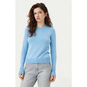 Pulover dama - 304703218 - Viscoza/Nylon - Albastru imagine