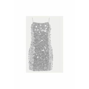 Rochie dama - 304518782 - Poliester - Argintiu imagine