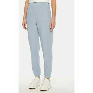 Pantaloni dama - 304784040 - Bumbac/Poliester - Albastru imagine