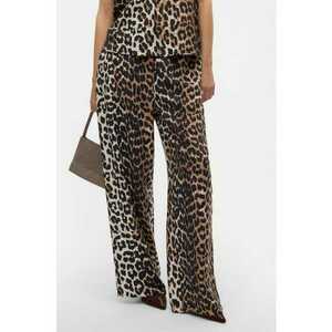 Pantaloni dama - 304951015 - Viscoza - Maro imagine