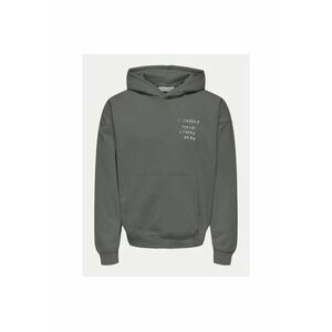 Bluza barbati - 304684982 - Bumbac organic - Gri imagine