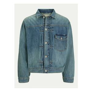 Geaca barbati - 304778070 - Bumbac - Albastru imagine