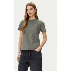 Tricou dama - 304808111 - Bumbac - Gri imagine