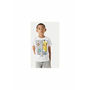 Tricou baieti - 304938245 - Bumbac - Alb imagine