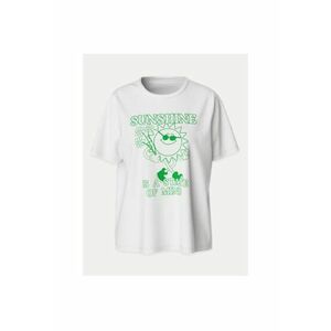 Tricou dama - 646126 - Alb - Bumbac - imagine