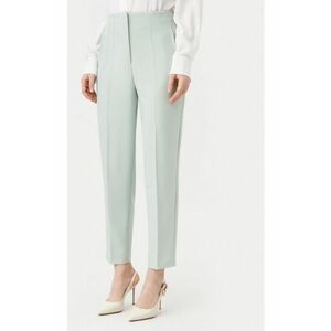 Pantaloni dama - 304783869 - Poliester reciclat/Poliester - Verde imagine