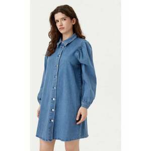 Rochie dama - 305191489 - Bumbac - Albastru imagine