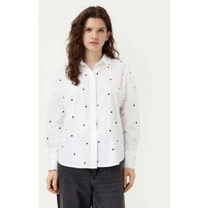 Camasa dama - 304913235 - Bumbac - Alb imagine