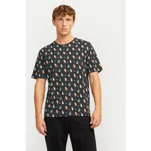 Tricou barbati - 304367892 - Bumbac - Negru imagine