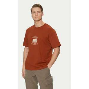 Tricou barbati - 304780059 - Bumbac - Maro imagine