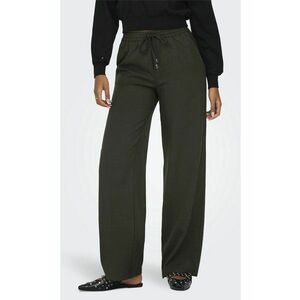 Pantaloni dama - Poliester - Gri inchis imagine