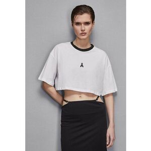 Tricou crop oversized PP imagine
