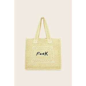 Geanta de plaja cu logo brodat imagine