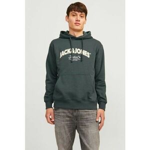 Hanorac barbati fara inchidere cu croiala Regular fit - Albastru prafuit imagine