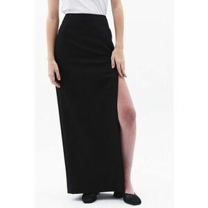 Fusta cu talie inalta si slituri laterale imagine