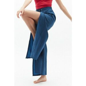 Pantaloni drepti cu slituri frontale imagine