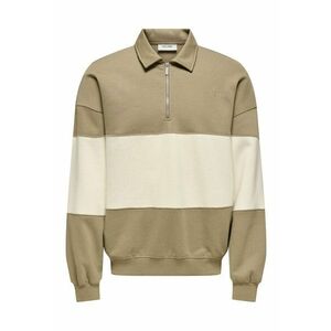 Pulover barbati - Bumbac - Maro deschis/Bej - imagine