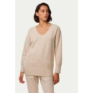 Pulover dama - 304534256 - Poliester - Bej imagine