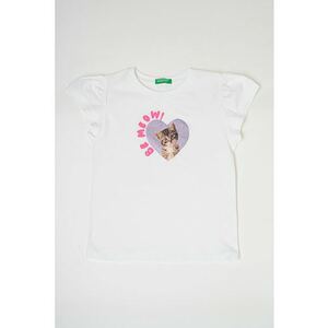 Tricou din bumbac cu imprimeu imagine