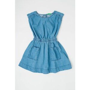 Rochie evazata de denim imagine