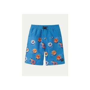 Pantaloni inot baieti - 303884741 - Poliester - Albastru imagine