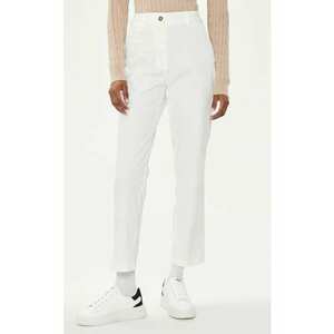 Pantaloni dama - 304005367 - Bumbac - 36 EU - Alb imagine