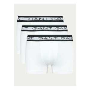Set 3 boxeri barbati - 304006173 - Bumbac - Alb imagine