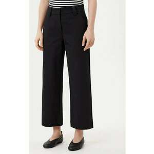 Pantaloni dama - 304830280 - Bumbac/Nylon - Negru imagine