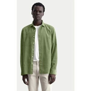 Camasa barbati - 304174063 - Bumbac - Verde imagine