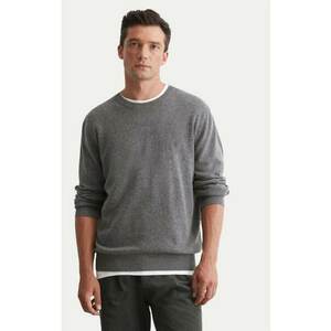 Pulover barbati - 304173578 - Bumbac/Lana - Gri imagine