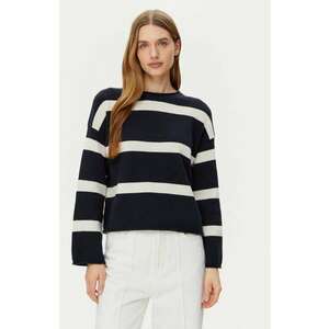 Pulover dama - 304883316 - Bumbac - Albastru imagine