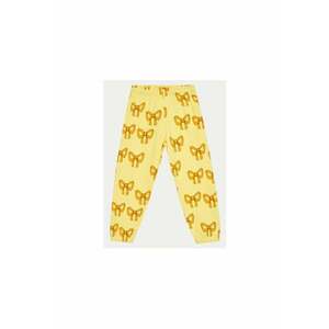 Pantaloni fete - 304158186 - Bumbac organic - Galben imagine